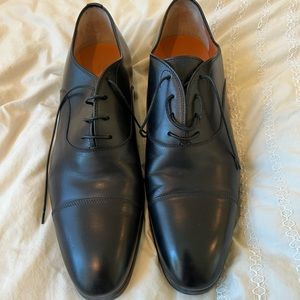 Santoni mens shoe Italian leather
